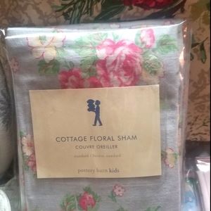 Pottery Barn Cottage Floral Sham